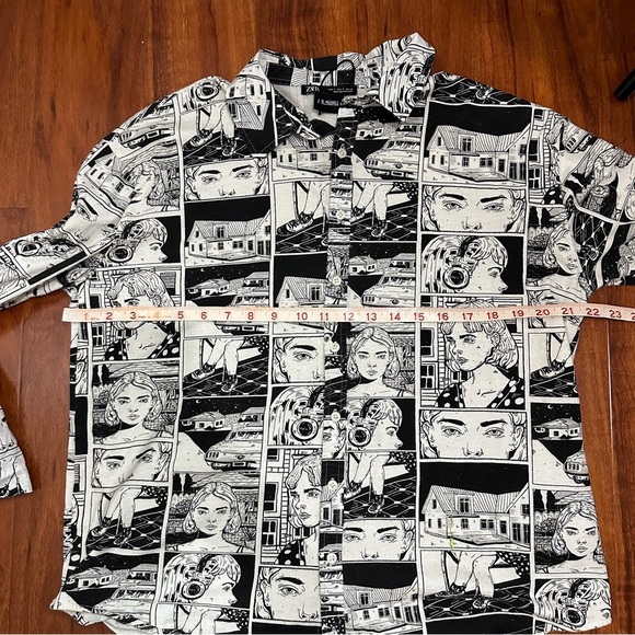 Zara Ana Mushell Button Up Shirt Size Small - Picture 7 of 11